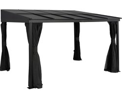 Sojag Aluminium terrasoverkapping St. Barth 296x424x240cm - antraciet
