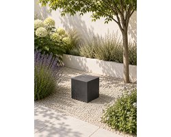Sokkel / Zuil – Antraciet – Light Cement – 30x30x30 cm