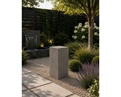 Sokkel / Zuil – Antraciet – Light Cement – 60x30x30 cm