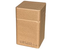 Sokkel, zuil, pilaar van karton, duurzaam & sterk afm.: 37x37 cm en 60 cm hoog - belastbaar tot ca 400 kg
