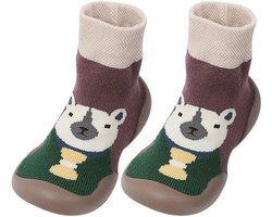 Sokken voor Baby Jongens Meisjes Pasgeboren Baby Step Sokken Winter Mocassin Schoenen Laarzen met Rubberen Zolen
