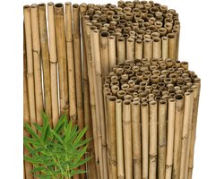 Sol Royal B38 – Balkonscherm Bamboe 100x250cm – Duurzaam & Weerbestendig – 100% Bamboe Privacyscherm Tuin