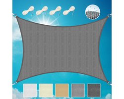 Sol Royal SolVision HS9 – Schaduwdoek Rechthoek 2x2m Anthraciet – Waterafstotend – UV Bescherming