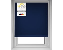 Sol Royal T42 – Thermisch rolgordijn verduisterend 40x160 cm blauw – Zonder boren