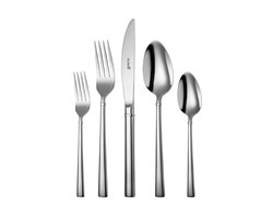 Sola Bestek Set Palermo - 90 delig Bestekset 9 personen - Vaatwasserbestendig - Zilverwit Premium Edelstaal 18/10 - Zilver