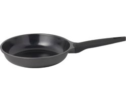 Sola Ceramic Deluxe Koekenpannen - Ø 24 cm Aluminium Koekenpan Inductie - Geschikt voor Elke Warmtebron - Zwart - Antiaanbaklaag