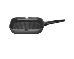 Sola Fair Cooking - Grillpan - Ø 28 cm - Zwart / Wit