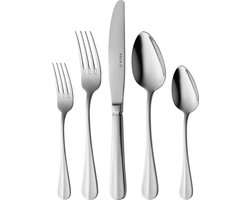 Sola Hollands Glad Bestekset - 24 delig - Klassiek - 6 personen - Zilverwit Premium Edelstaal 18/10