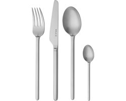 Sola New Dutch Mat Bestekset 6 persoons - 24 delig - Edelstaal 18/10