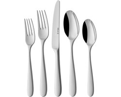 Sola Nordica Bestekset 12 persoons - 100 delig - Zilverwit Premium Edelstaal 18/10 - Vaatwasserbestendig