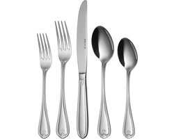 Sola Symphony Bestekset 12 persoons - 100 delig - Zilverwit Premium Edelstaal 18/10 - Vaatwasserbestendig