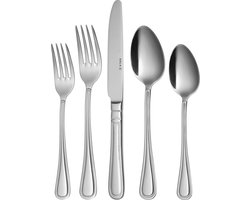 Sola Windsor Bestekset 12 persoons - 100 delig - Zilverwit Premium Edelstaal 18/10 - Vaatwasserbestendig