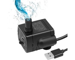 Solacis Fonteinpomp - Vijverpomp voor in vijver - Fonteinpomp vijver - 200L/u - Fontein pomp - Must have voor in uw vijver!