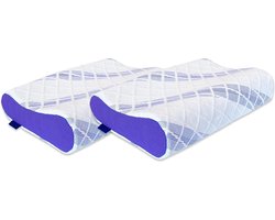 Solacis Hoofdkussen Nekklachten - Hoofdkussen - Hoofdkussen Nekpijn - Hoofdkussen Neksteun - Must have voor het slapen!