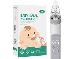 Solacis Neusreiniger baby - Neuszuiger baby - Elektrische neuszuiger - Neusreiniger baby elektrisch - Must have voor uw baby!