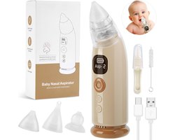Solacis Neusreiniger baby - Neuszuiger baby - Elektrische neuszuiger - Neusreiniger baby elektrisch - Must have voor uw baby!
