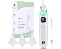 Solacis Neusreiniger baby - Neuszuiger baby - Elektrische neuszuiger - Neusreiniger baby elektrisch - Must have voor uw baby!