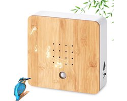 Solacis Vogelgeluiden huisje met sensor - Vogelhuisje met geluid - Vogelgeluiden huisje voor op toilet - Geluid voor op WC - Vogelgeluiden huisje - Must have voor op uw toilet!