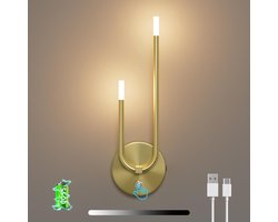 Solacis Wandlamp oplaadbaar - Wandlamp - Wandlamp oplaadbaar binnen - Wandlamp binnen - Must have voor in uw woning!