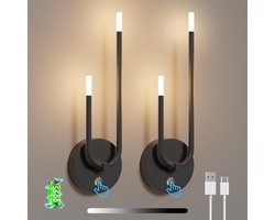 Solacis Wandlamp oplaadbaar - Wandlamp - Wandlamp oplaadbaar binnen - Wandlamp binnen - Must have voor in uw woning!