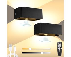 Solacis Wandlamp oplaadbaar - Wandlamp - Wandlamp oplaadbaar binnen - Wandlamp binnen - Must have voor in uw woning!