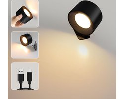 Solacis Wandlamp oplaadbaar - Wandlamp - Wandlamp oplaadbaar binnen - Wandlamp binnen - Must have voor in uw woning!