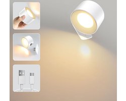 Solacis Wandlamp oplaadbaar - Wandlamp - Wandlamp oplaadbaar binnen - Wandlamp binnen - Must have voor in uw woning!
