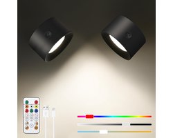 Solacis Wandlamp oplaadbaar - Wandlamp - Wandlamp oplaadbaar binnen - Wandlamp binnen - Must have voor in uw woning!