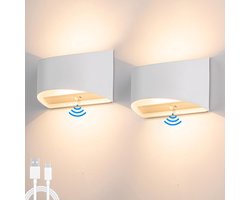 Solacis Wandlamp oplaadbaar - Wandlamp - Wandlamp oplaadbaar binnen - Wandlamp binnen - Must have voor in uw woning!