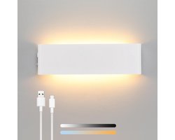 Solacis Wandlamp oplaadbaar - Wandlamp - Wandlamp oplaadbaar binnen - Wandlamp binnen - Must have voor in uw woning!