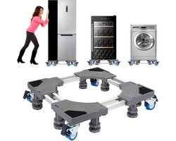 Solacis Wasmachine verhoger - Wasmachine kast - Wasmachine ombouw - Tussenstuk wasmachine droger - Wasmachineverhoger - Must have voor uw wasmachine!
