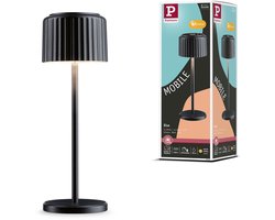 Solar Acculamp Else IP44 dimbaar 2700K Zwart