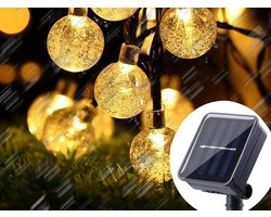 Solar bulbs tuinverlichting - tuinsnoer - tuinslinger - ENERGIEBESPAREND - party verlichting tuin - feestverlichting - zonne-energie lampjes