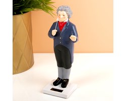 Solar figuur Beethoven - Werkt op zonne-energie - Icoon voor de klassieke muziek - Woon accessoire