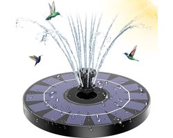 Solar fontein - Fontein op zonne energie - Tuinfontein - Tuin decoratie - Must have voor in uw tuin!