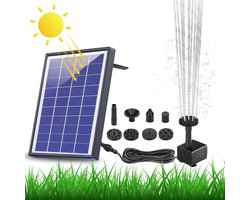 Solar fontein - Fontein op zonne energie - Tuinfontein - Tuin decoratie - Must have voor in uw tuin!