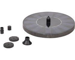 Solar Fontein op Zonne Energie ⌀160mm – Solar Vijverpomp met Waterfontein – Fonteinpomp & Vijverfontein - Waterornament