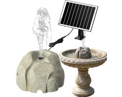 Solar Fontein,Weerbestendige Decoratieve Tuinlandschapsarchitectuur | Vogelbadfontein voor de Tuin,Voor Erf Zwembad Achtertuin Park Tuin Vakantiehuis Vijver Terras En Aquarium
