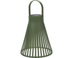 Solar lantaarn h23cm groen