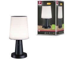 Solar LED-tafellamp Ilanga IP44 2700K 125lm Antraciet