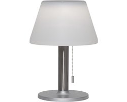 SOLAR LED Tuin Tafellamp warm wit licht met dimmer voor buiten met zonne energie