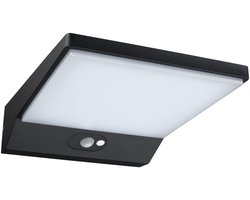 Solar LED-wandarmatuur voor buiten Ronas Bewegingsmelder IP44 3000K 320lm Donkergrijs
