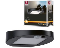 Solar LED-wandarmatuur voor buiten Ryse Bewegingsmelder IP44 3000K 30lm Antraciet