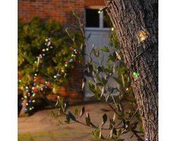 Solar lichtsnoer LED - Multi-color - 100 lampen