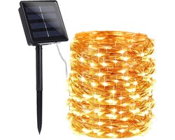 Solar verlichting 20 meter - warm wit - groene energie - zonne energie - led verlichting - Xd Xtreme - denk duurzaam - tuinverlichting - plantverlichting