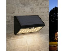 Solar wandlamp buiten 'Motion IV' - Tuinverlichting met bewegingsmelder - Buitenlamp op zonne-energie geschikt voor de schutting