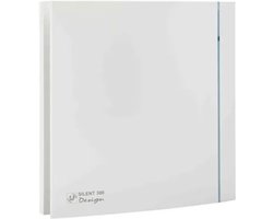 Soler & Palau Silent-100 Design Badkamer-/Toiletventilator - 230V AC - 8W - 85 m³/h - 26dB - IP45 - SILENT-100CZ