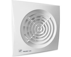 Soler & Palau Silent-200 Badkamer-/Toiletventilator - 230V AC - 16W - 180 m³/h - 33dB - IP45 - SILENT-200CRZ