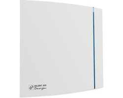 Soler & Palau Silent-200 Design Badkamer-/Toiletventilator - 230V AC - 16W - 175 m³/h - 35dB - IP45 - SILENT-200CZ