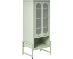 SOLETTA - Dressoir - Mintgroen - Staal